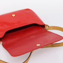 LOUIS VUITTON Monogram Vernis Thompson Street Bag Red Rouge M91094 Auth ka5871-18