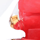 LOUIS VUITTON Monogram Vernis Thompson Street Bag Red Rouge M91094 Auth ka5871-10