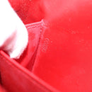 LOUIS VUITTON Monogram Vernis Thompson Street Bag Red Rouge M91094 Auth ka5871-12