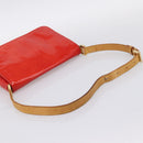 LOUIS VUITTON Monogram Vernis Thompson Street Bag Red Rouge M91094 Auth ka5871-7