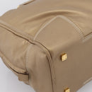 LOEWE Amazonas Hand Bag Leather Gold Auth ka5872A-16