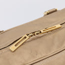 LOEWE Amazonas Hand Bag Leather Gold Auth ka5872A-19