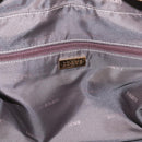 LOEWE Amazonas Hand Bag Leather Gold Auth ka5872A-20