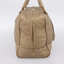 LOEWE Amazonas Hand Bag Leather Gold Auth ka5872A-3