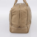 LOEWE Amazonas Hand Bag Leather Gold Auth ka5872A-4