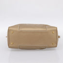 LOEWE Amazonas Hand Bag Leather Gold Auth ka5872A-5