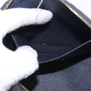 LOUIS VUITTON Monogram Empreinte Pochette Cosmetic PM Navy M69413 LV Auth ka5873-11