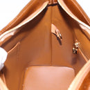 LOUIS VUITTON Monogram Vernis Houston Hand Bag Bronze M91122 LV Auth ka5876-19