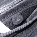 GUCCI Bamboo Hand Bag Suede 2way Black Gold 002 2855 0322 0 Auth ka5877-16