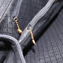 GUCCI Bamboo Hand Bag Suede 2way Black Gold 002 2855 0322 0 Auth ka5877-22