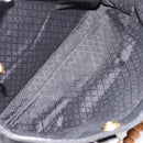 GUCCI Bamboo Hand Bag Suede 2way Black Gold 002 2855 0322 0 Auth ka5877-24