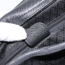 GUCCI Bamboo Hand Bag Suede 2way Black Gold 002 2855 0322 0 Auth ka5877-25