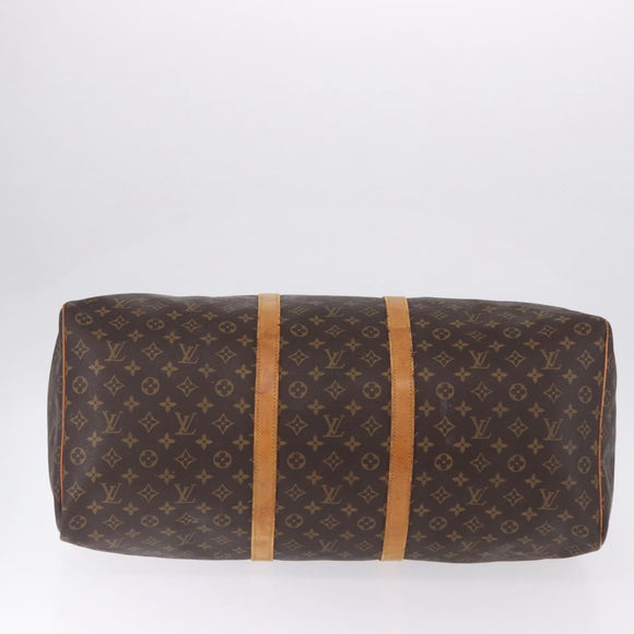 LOUIS VUITTON Monogram Keepall 60 Boston Bag M41422 LV Auth ka5878
