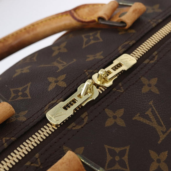 LOUIS VUITTON Monogram Keepall 60 Boston Bag M41422 LV Auth ka5878