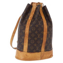 LOUIS VUITTON Monogram Randonnee PM Shoulder Bag M42243 LV Auth ka5880-1