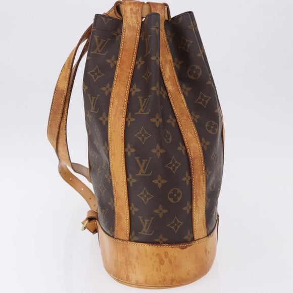 LOUIS VUITTON Monogram Randonnee PM Shoulder Bag M42243 LV Auth ka5880
