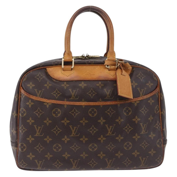 LOUIS VUITTON Monogram Deauville Hand Bag M47270 LV Auth ka5881