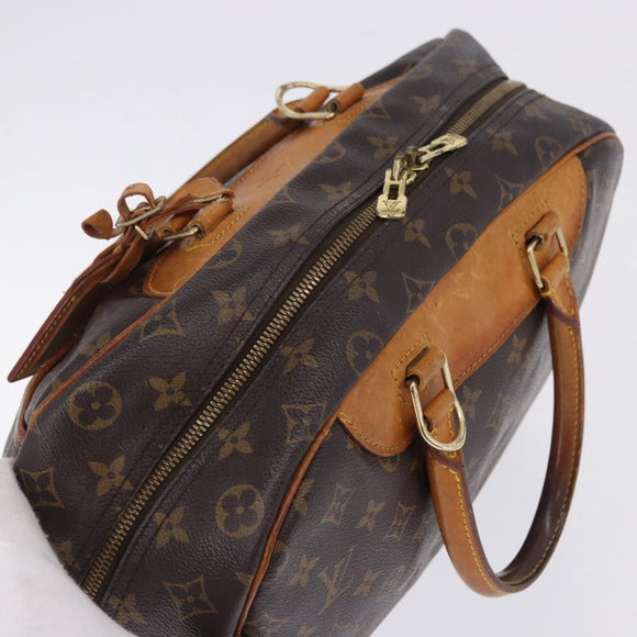 LOUIS VUITTON Monogram Deauville Hand Bag M47270 LV Auth ka5881