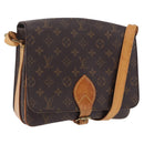 LOUIS VUITTON Monogram Cartouchiere GM Shoulder Bag M51252 LV Auth ka5882-1