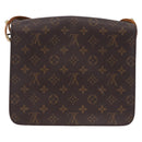 LOUIS VUITTON Monogram Cartouchiere GM Shoulder Bag M51252 LV Auth ka5882-2