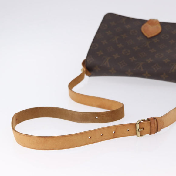 LOUIS VUITTON Monogram Cartouchiere GM Shoulder Bag M51252 LV Auth ka5882