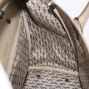 SAINT LAURENT Hand Bag Leather PVC Beige Auth ka5883-19