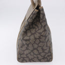 SAINT LAURENT Hand Bag Leather PVC Beige Auth ka5883-4