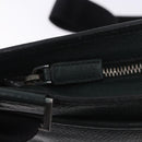 PRADA Shoulder Bag Leather Green Silver Auth ka5888V-10