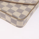 LOUIS VUITTON Damier Azur Pochette Felicie Chain Wallet N63106 LV Auth ka5889A-16