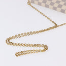 LOUIS VUITTON Damier Azur Pochette Felicie Chain Wallet N63106 LV Auth ka5889A-8