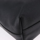 PRADA Tote Bag Saffiano leather Black Silver Auth ka5890V-12