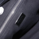PRADA Tote Bag Saffiano leather Black Silver Auth ka5890V-15