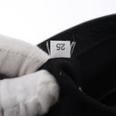 PRADA Tote Bag Saffiano leather Black Silver Auth ka5890V-21