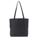 PRADA Tote Bag Saffiano leather Black Silver Auth ka5890V-3