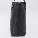 PRADA Tote Bag Saffiano leather Black Silver Auth ka5890V-4