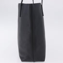 PRADA Tote Bag Saffiano leather Black Silver Auth ka5890V-5