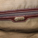 FENDI Zucca Canvas Hand Bag Black Brown Auth ka5892-14