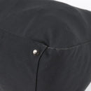 FENDI Hand Bag Cotton jersey Black Silver Auth ka5894-9