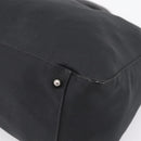 FENDI Hand Bag Cotton jersey Black Silver Auth ka5894-15