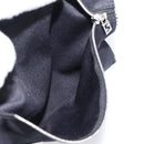 FENDI Hand Bag Cotton jersey Black Silver Auth ka5894-22