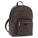 LOUIS VUITTON Monogram Macassar Josh Backpack M41530 LV Auth ka5895V-1