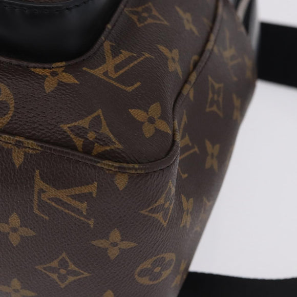 LOUIS VUITTON Monogram Macassar Josh Backpack M41530 LV Auth ka5895V