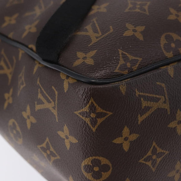 LOUIS VUITTON Monogram Macassar Josh Backpack M41530 LV Auth ka5895V