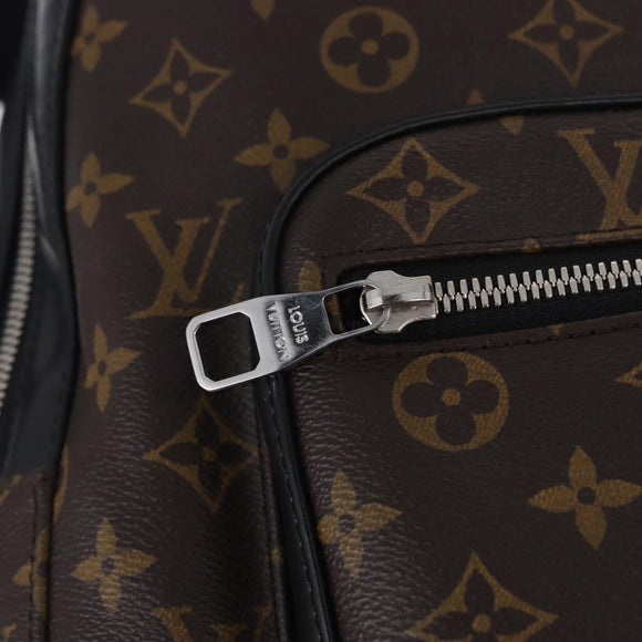 LOUIS VUITTON Monogram Macassar Josh Backpack M41530 LV Auth ka5895V
