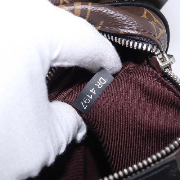 LOUIS VUITTON Monogram Macassar Josh Backpack M41530 LV Auth ka5895V