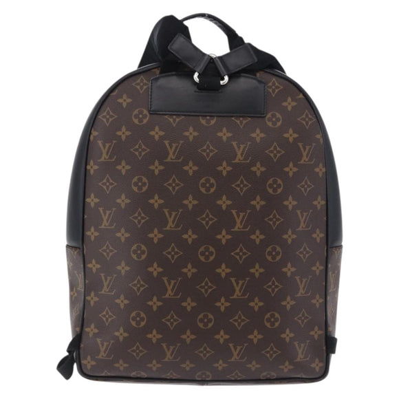 LOUIS VUITTON Monogram Macassar Josh Backpack M41530 LV Auth ka5895V
