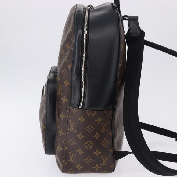 LOUIS VUITTON Monogram Macassar Josh Backpack M41530 LV Auth ka5895V