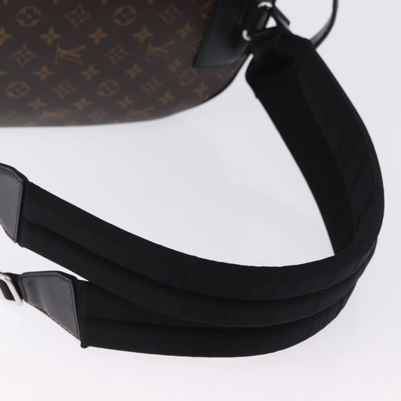 LOUIS VUITTON Monogram Macassar Josh Backpack M41530 LV Auth ka5895V