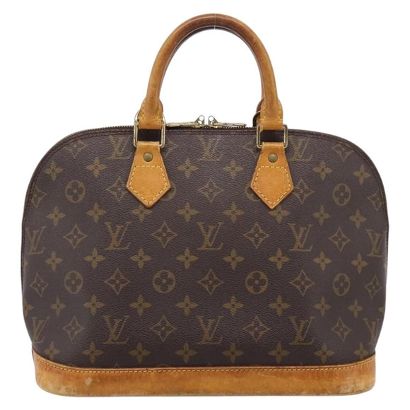 LOUIS VUITTON Monogram Alma Hand Bag M51130 LV Auth ka5896