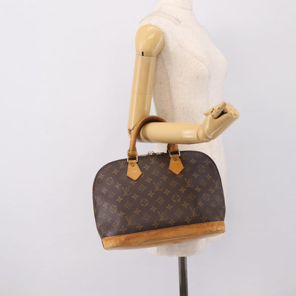 LOUIS VUITTON Monogram Alma Hand Bag M51130 LV Auth ka5896